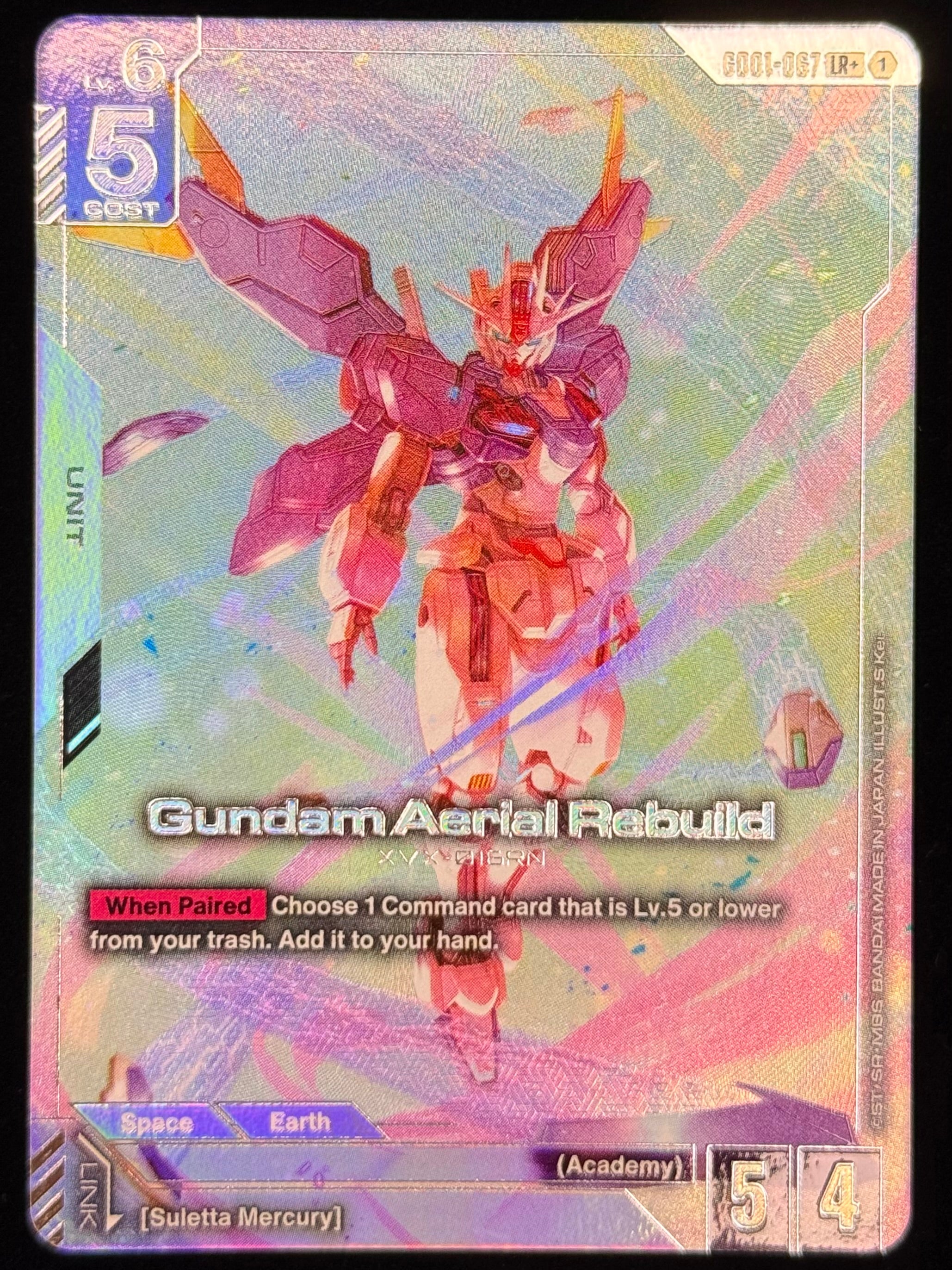 Gundam Aerial Rebuild LR+ -GD01-067