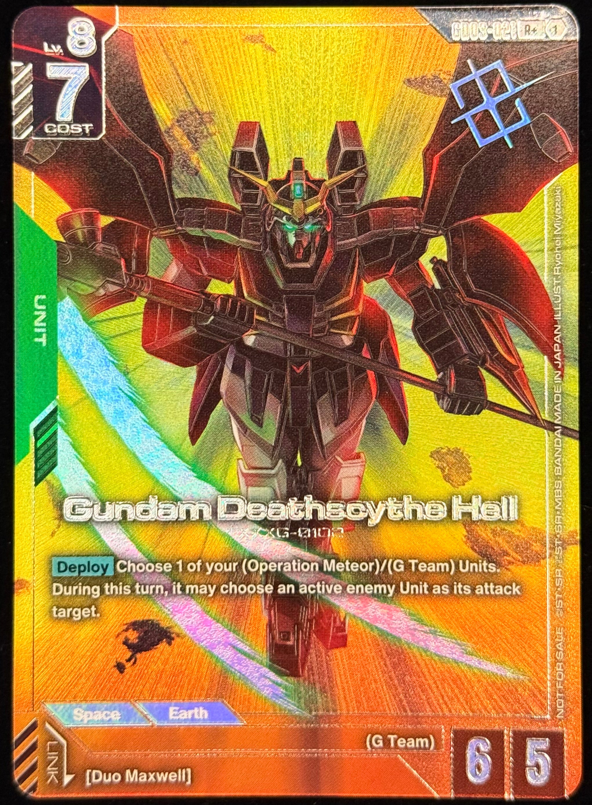 Gundam Deathscythe Hell R+ (Store Tournament Winner) GD03-021